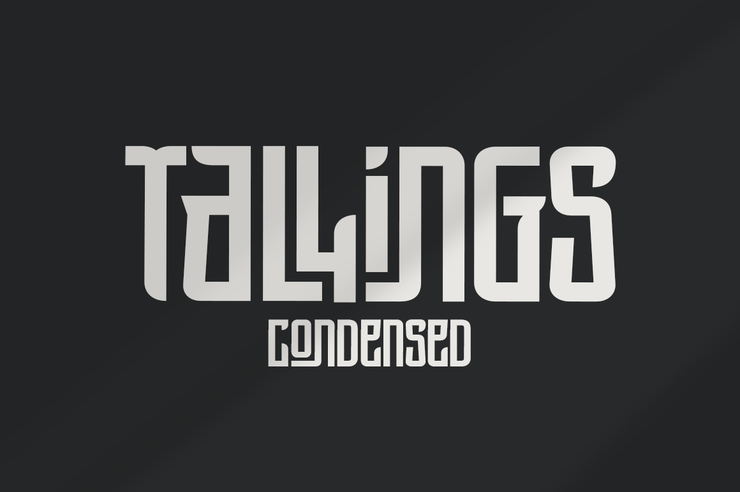 Tallings字体 1