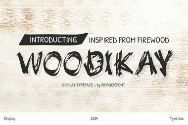 Woodikay字体