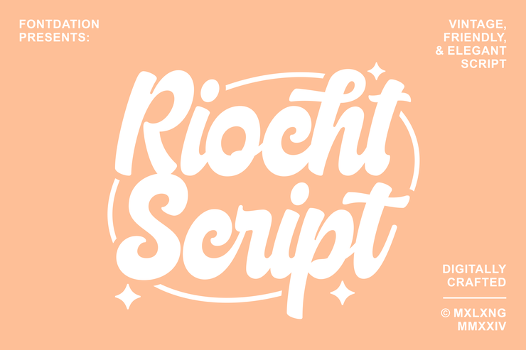 Riocht字体 1
