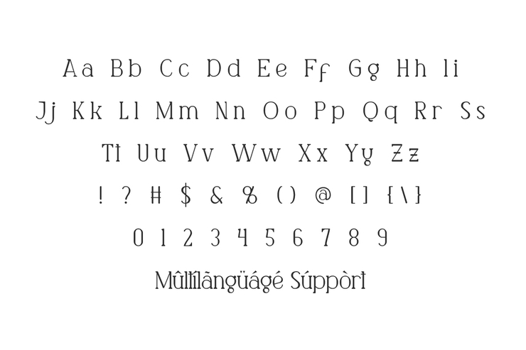 Beliago字体 4