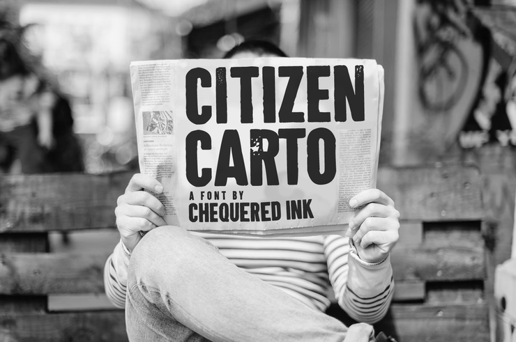 Citizen carto字体 1