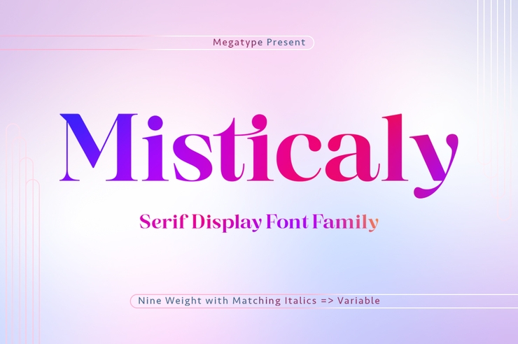 Misticaly字体 1