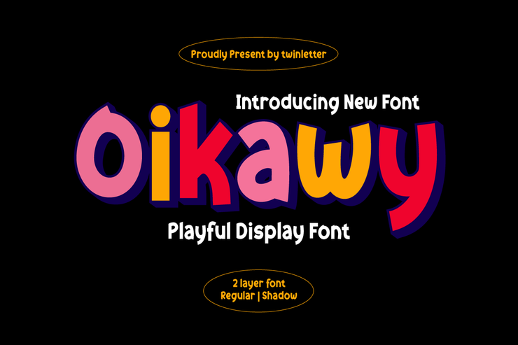 Oikawy trial字体 1