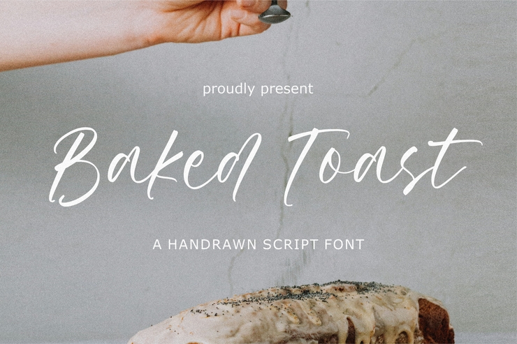 Baked toast字体 1