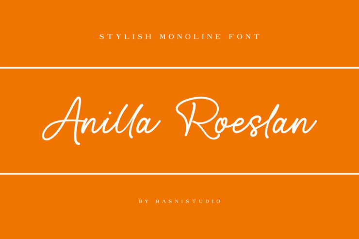 Anilla roeslan字体 1