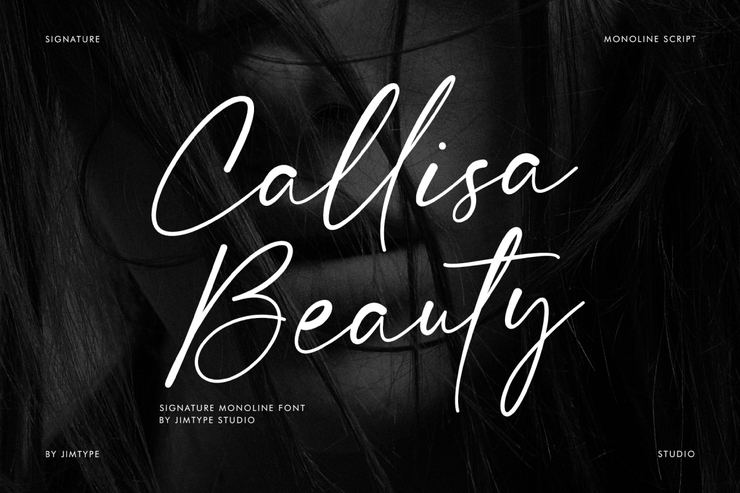 Callisa beauty字体 1