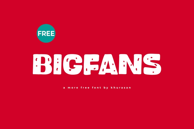 Bigfans字体 1