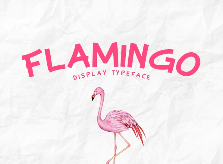 Flamingo字体 1