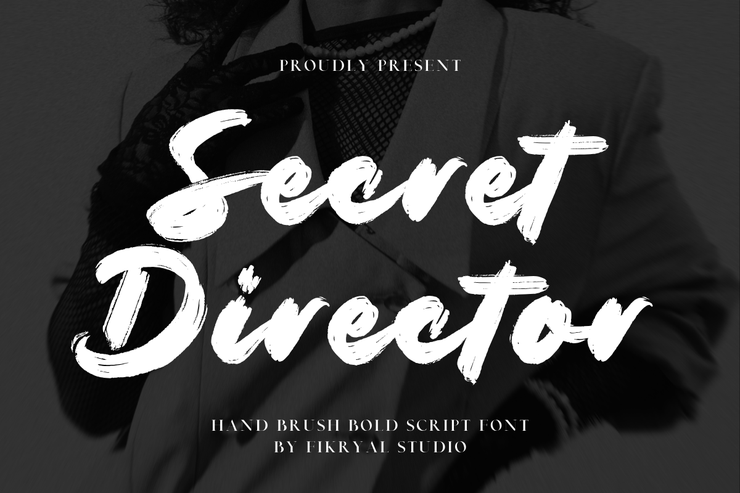 Secret director字体 1