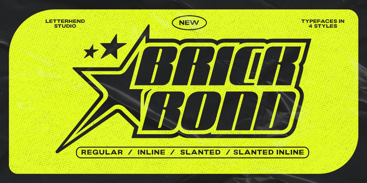 Brick bond字体 2