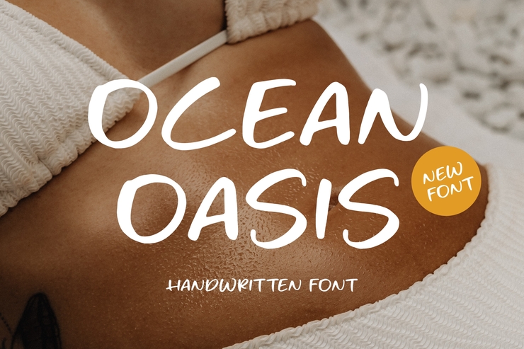Ocean oasis字体 1