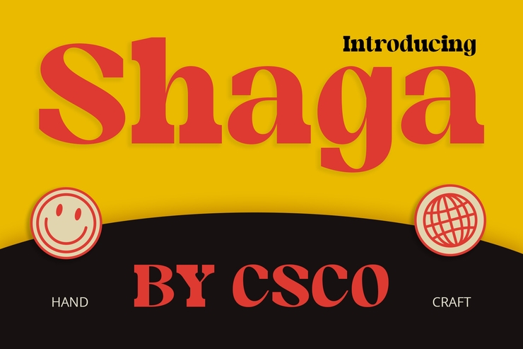 Shaga字体 1