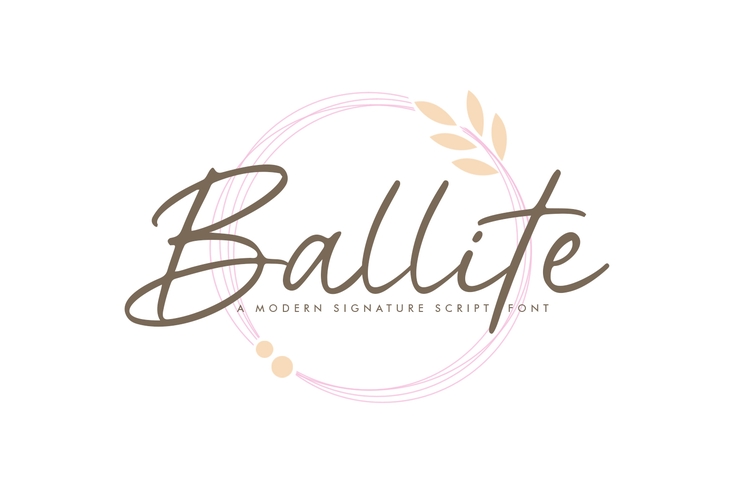 Ballite字体 1