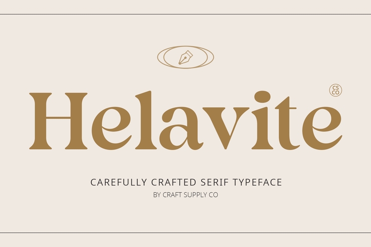 Helavite字体 1