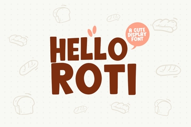 Hello roti字体