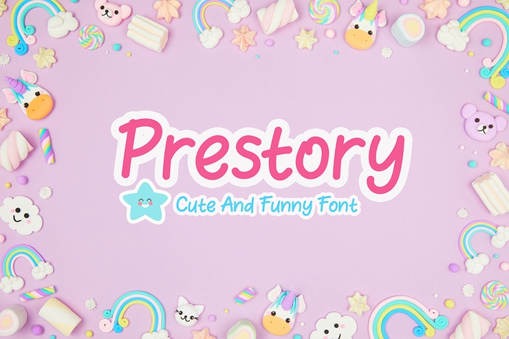 Prestory字体 1