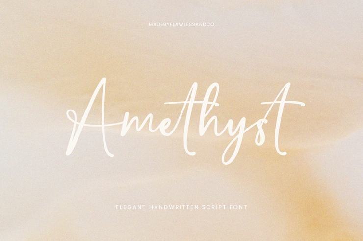 Amethyst字体 1