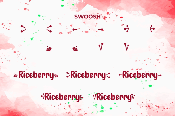 Riceberry字体 6