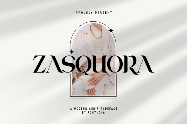 zasquora字体 1