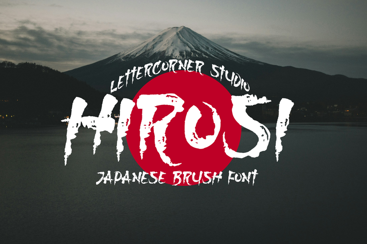Hiroshi字体 1