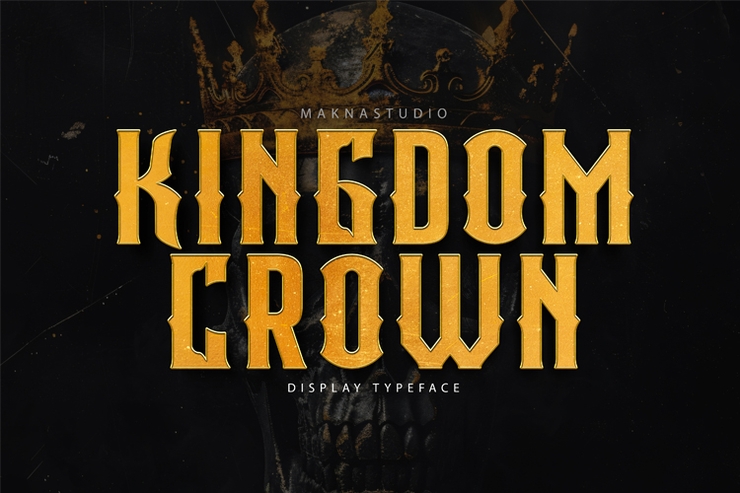 Kingdom crown字体 1