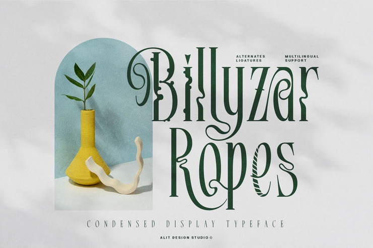 Billyzar rope字体 2