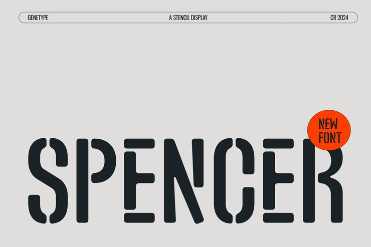 Spencer字体 1