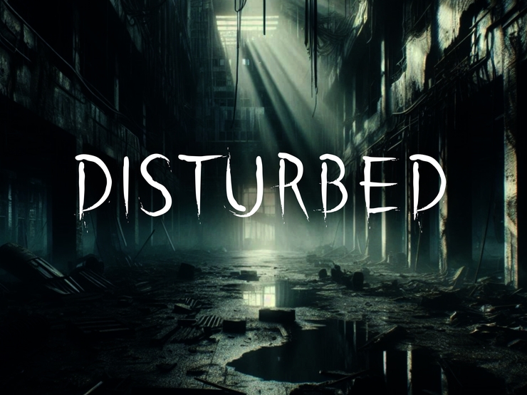 Disturbed字体 1