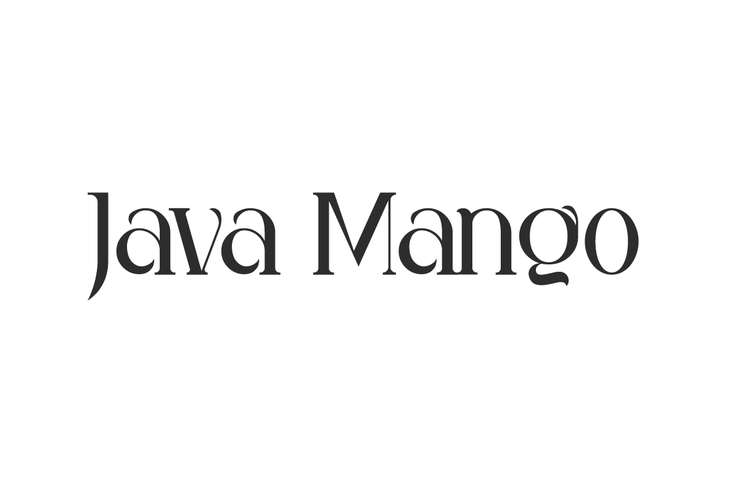 Java mango字体 1