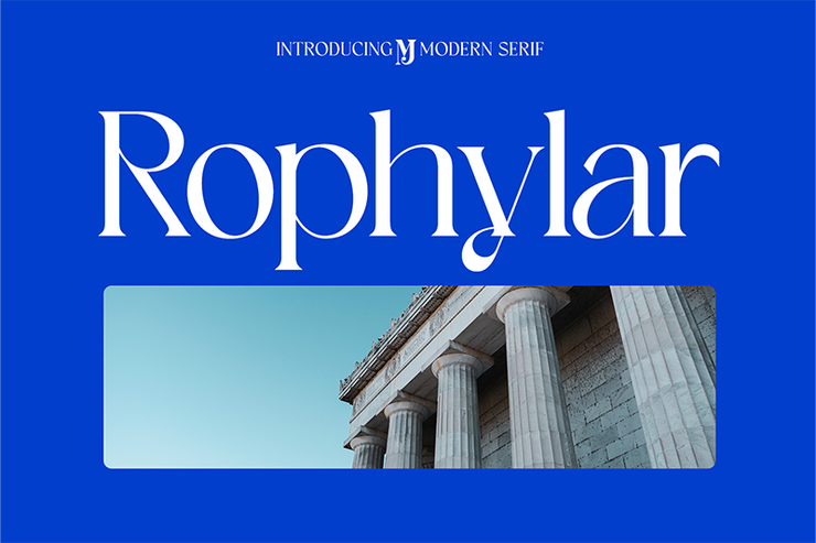 Rophylar字体 1