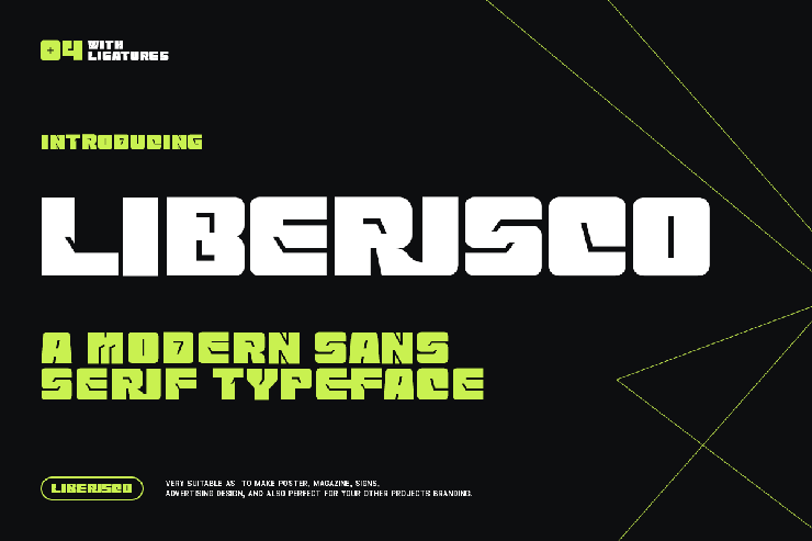 Liberisco字体 1