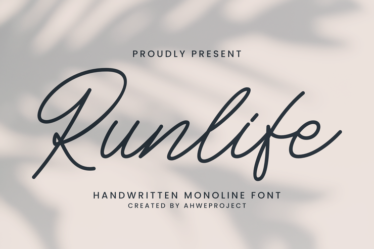 Runlife字体 1