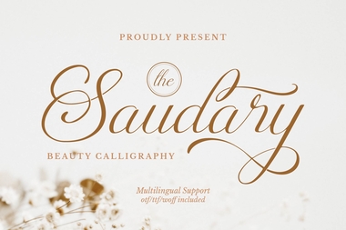 Saudary字体