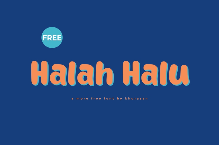 Halah halu字体 1