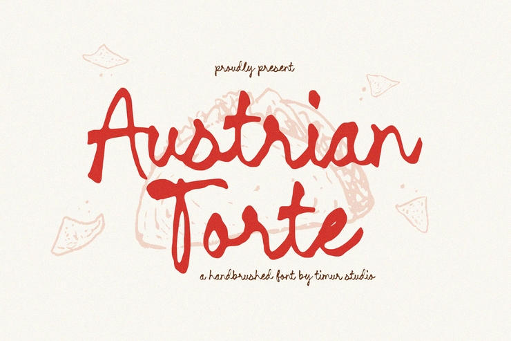 Austrian torte字体 1