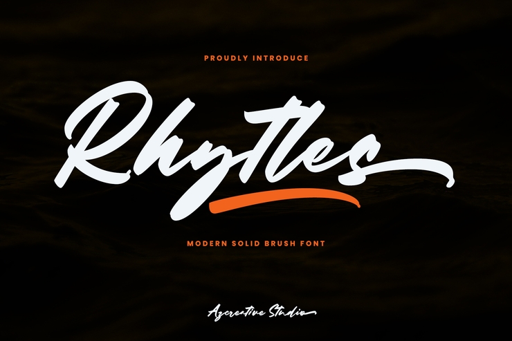 Rhytles字体 1