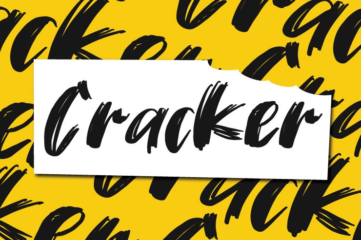 Cracker字体 1