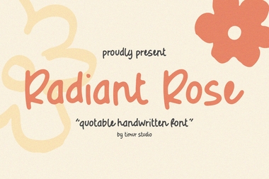Radiant rose字体