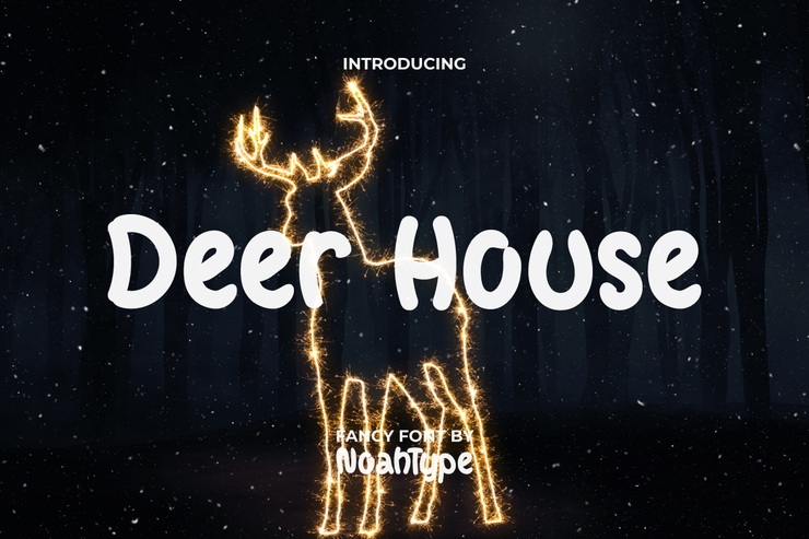 Deer house字体 1