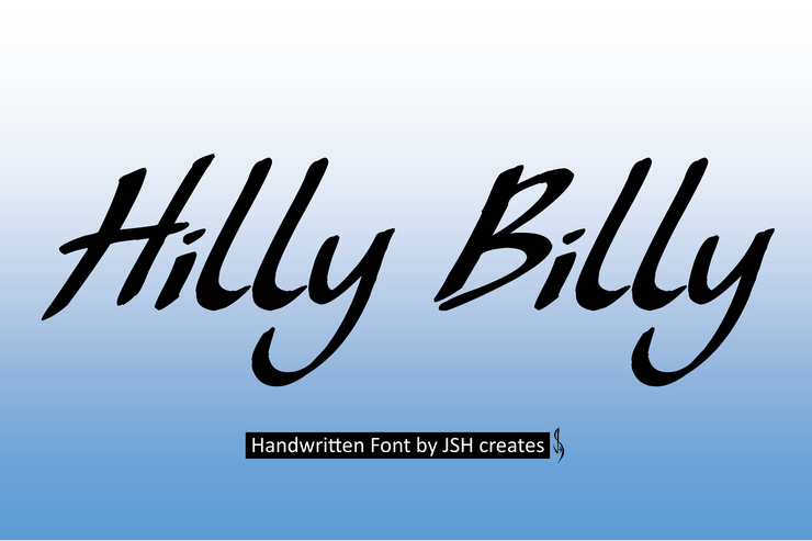 Hilly billy字体 1