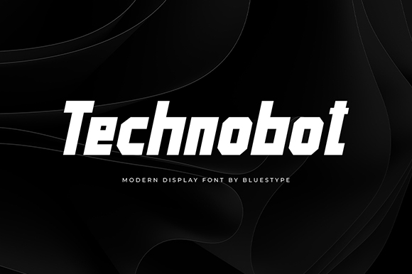 Technobot字体 1