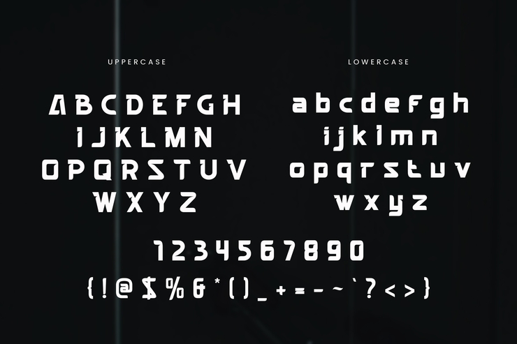 Dark force字体 10