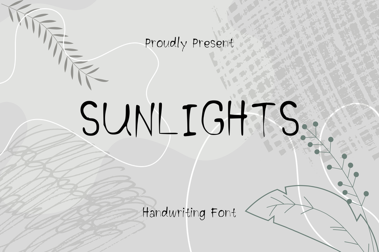 Sunlights字体 1