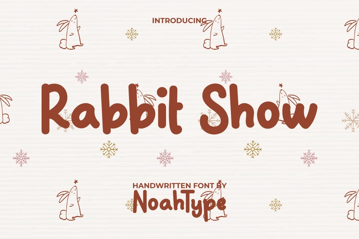 Rabbit show字体 1