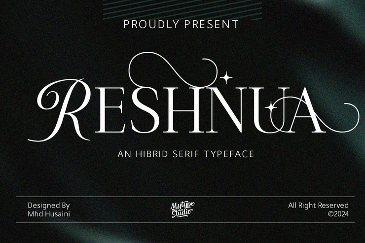 Reshnua字体 1