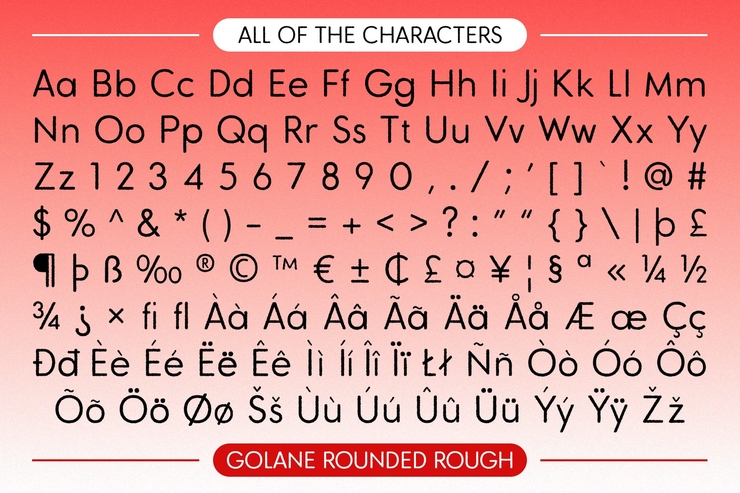 golane rounded rough 8