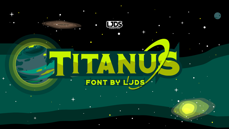 Titanus字体 1