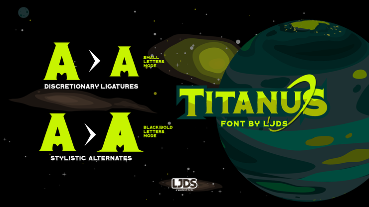 Titanus字体 2