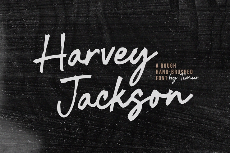 Harvey jackson字体 1