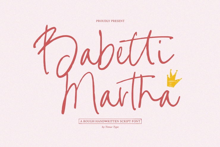 Babetti martha字体 1